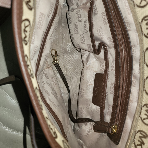 Michael Kors Medium Logo Handbag - Picture 3 of 5